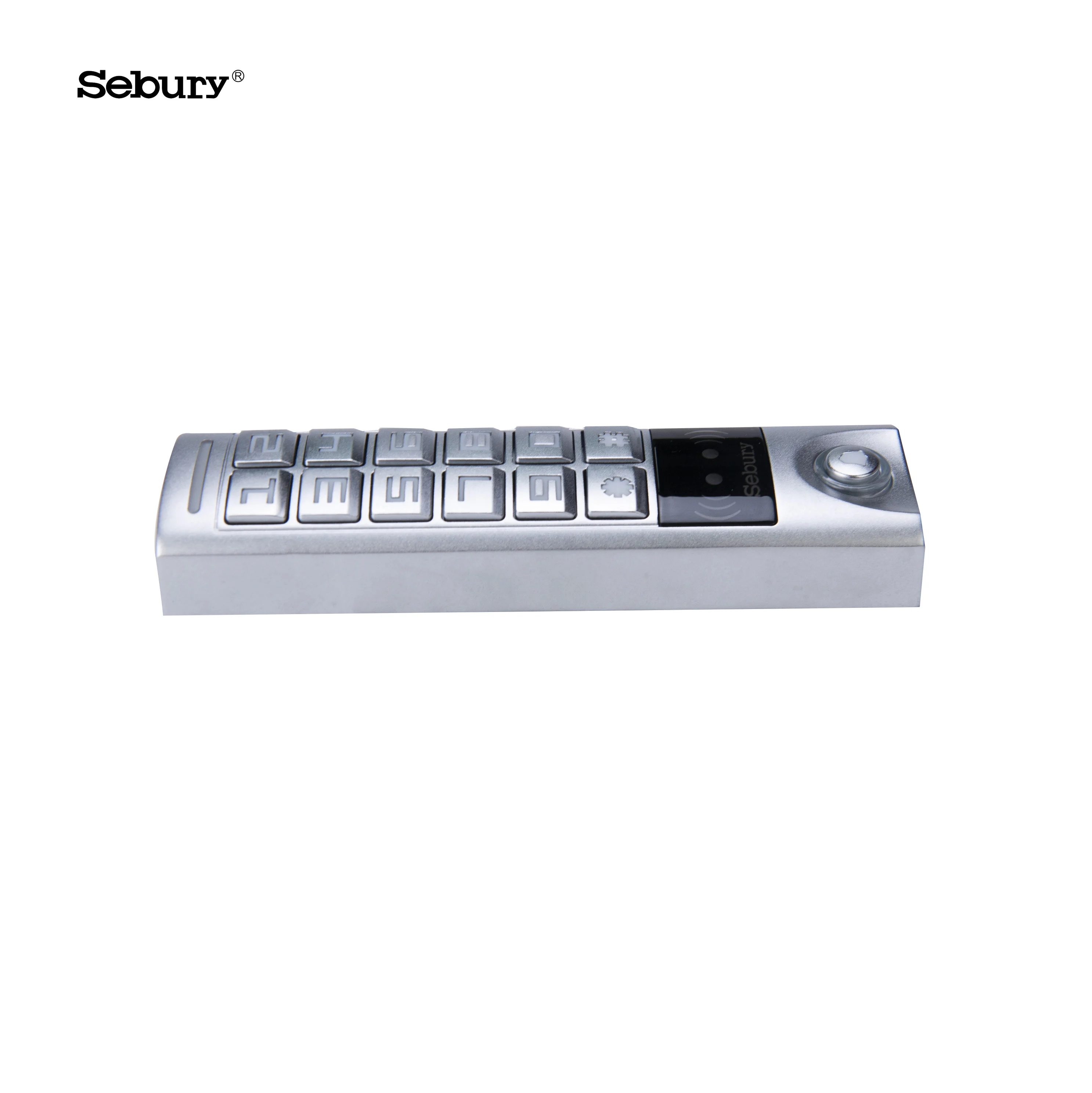 Sebury Customizable Waterproof Outdoor Metal Keypad Door NFC Reader RFID Access Control System