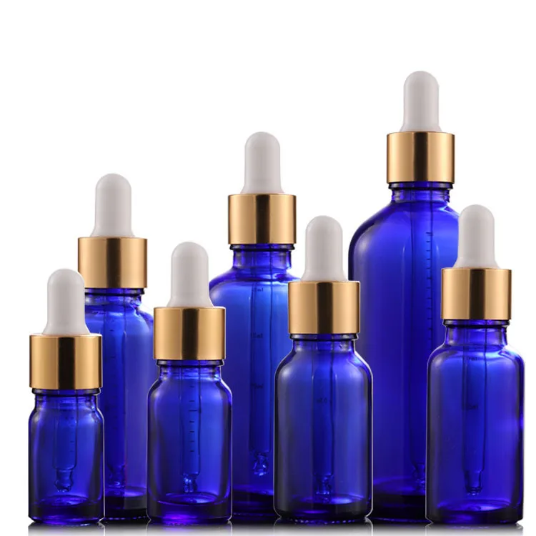 Frosted amber glass bottle color glass dropper bottle