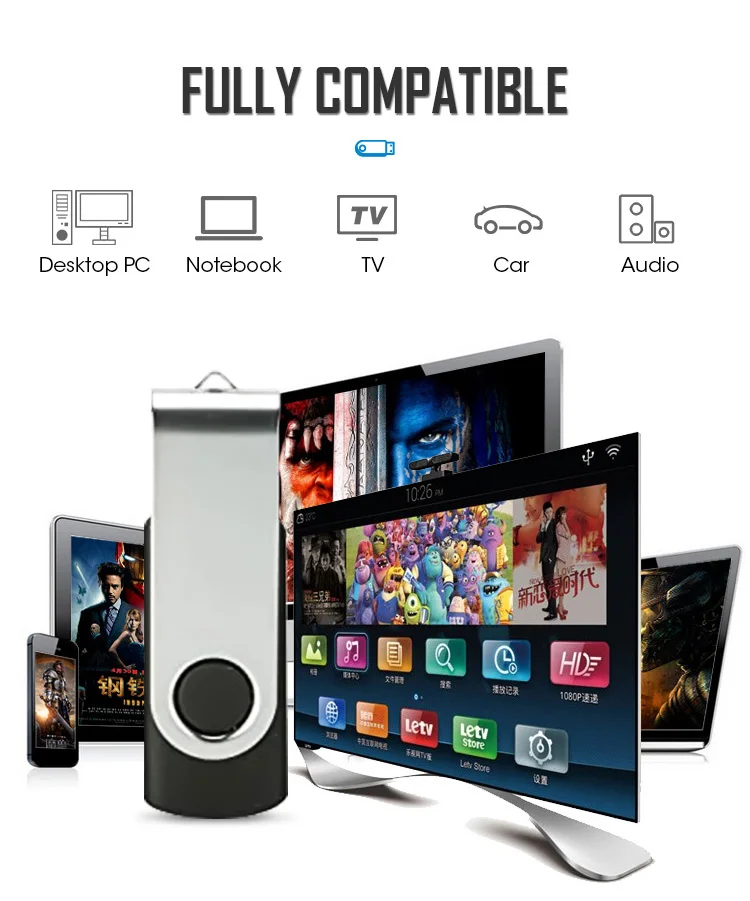 High Speed Custom Logo Usb3.0 Pendrive 4G 8G 16G 32G 64G Usb Flash Drive Key Memory U Disk