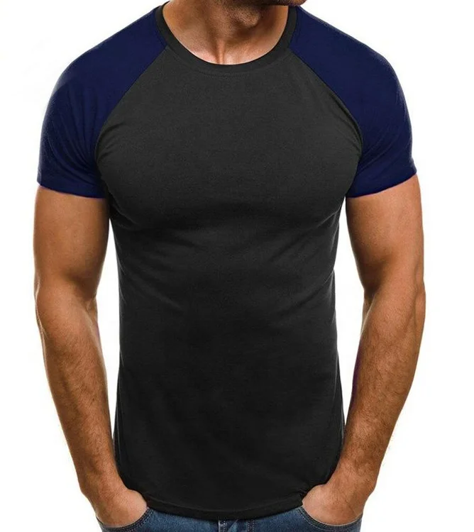 Оптовая продажа тренировочные футболки с индивидуальным логотипом высококачественные мужские полосками по бокам