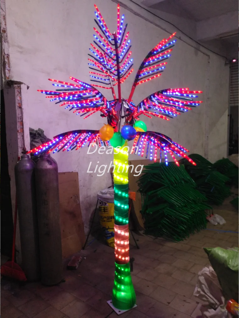 tiara coconut lighted palm tree light