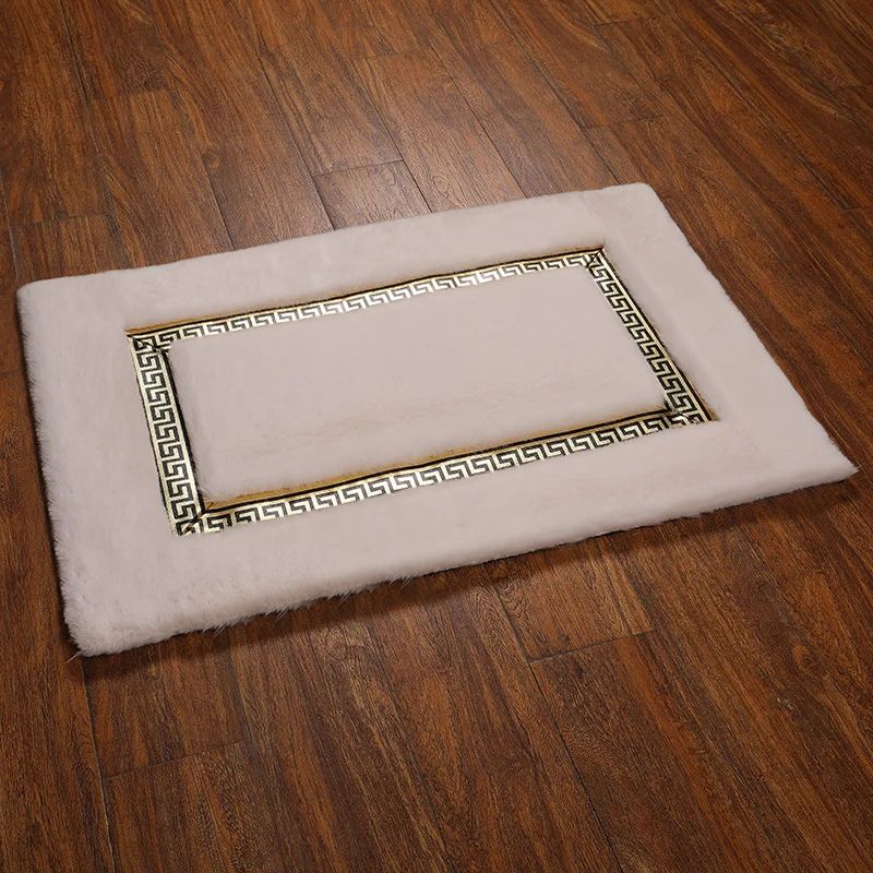 Faux Fur Area Rugs Artificial Sheepskin Fur Carpet Fluffy  Area Rug For Bedroom Living Room carpet