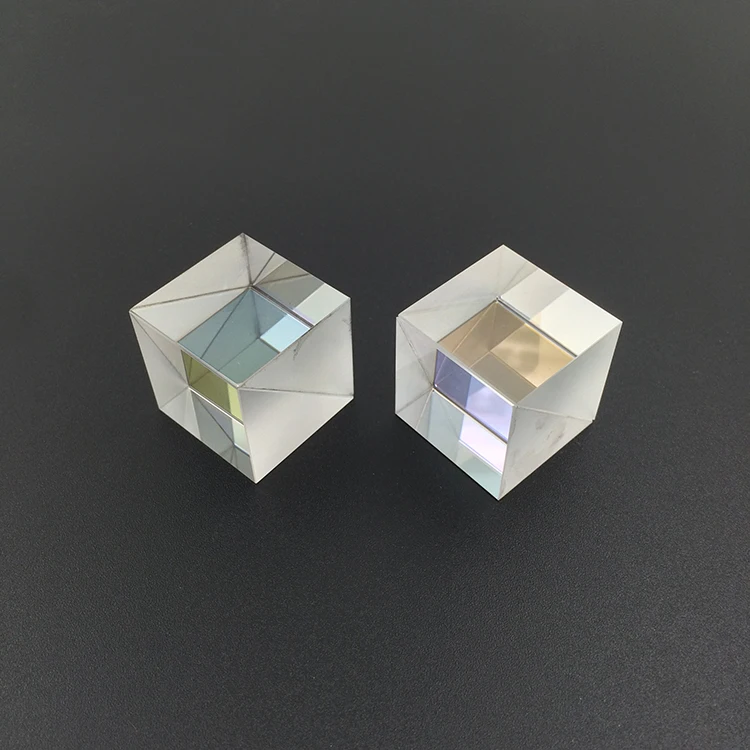 High quality optical glass beam splitter cube