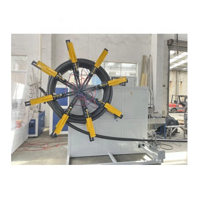 63-110 мм, линия по производству труб HDPE PE PPR PP, экструзионная машина для пластиковых труб HDPE