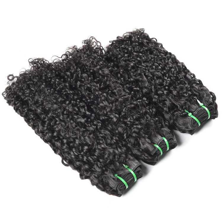12A Super Double Drawn Hair Bundle Virgin Cuticle Aligned Hair Vendor Brazilian Pixie Curl Wholesale Human Hair Weave