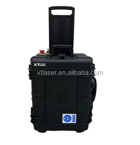 200w JPT Small  Luggage Type laser cleaning machine