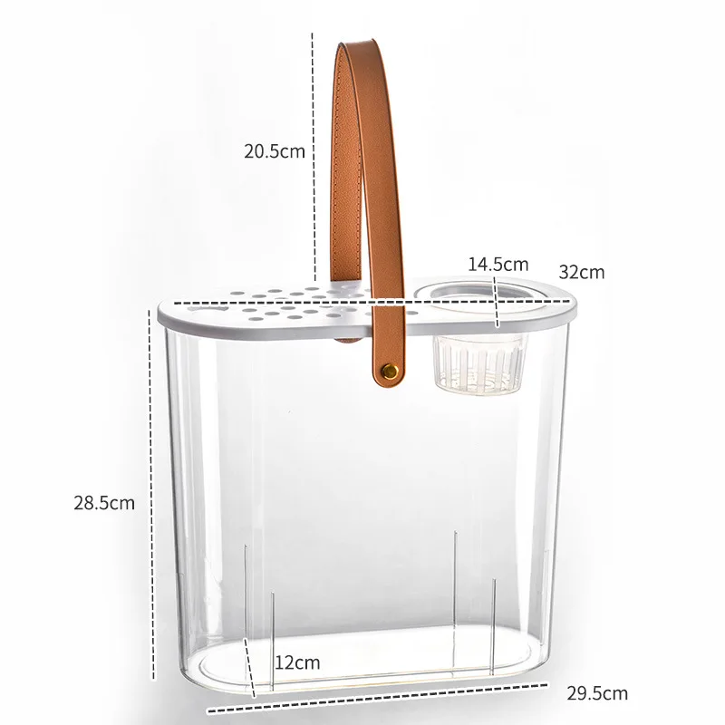 creative pp kit fish tank acrylic european style fish tank salt water aquarium fish tank full set