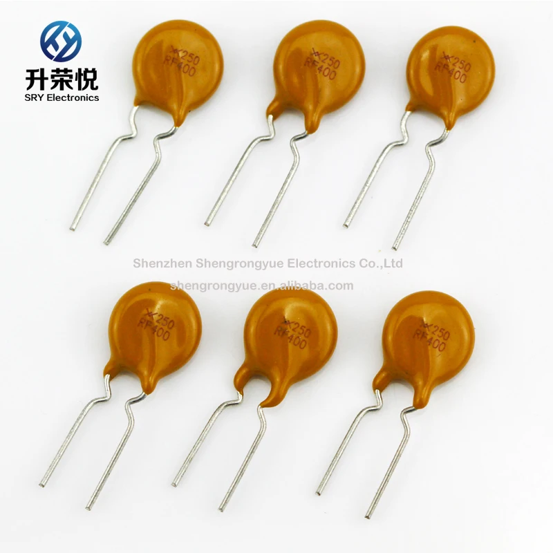 Tyco/Raychem PPTC сбрасываемый предохранитель TRF250-400 DIP Предохранитель 400mA 0.4A 250V