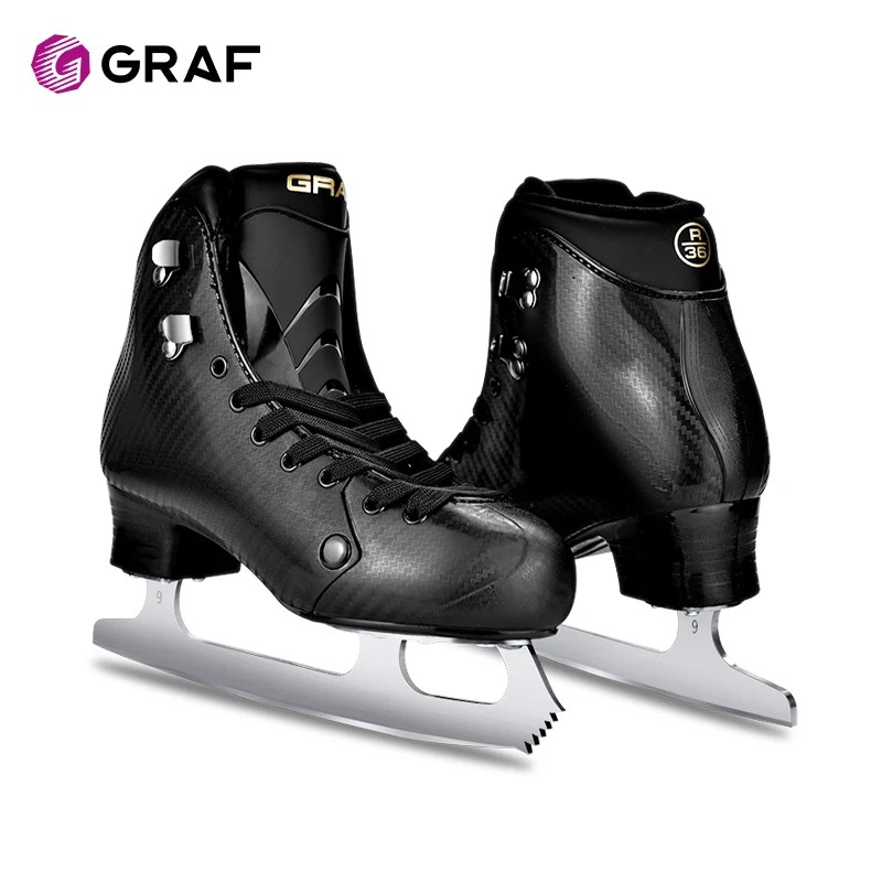 Fashion Outdoor Ice Rink Rental Shoes Figure Skating Shoes Inline Ice Skates for Women Adults Girls Rental Available