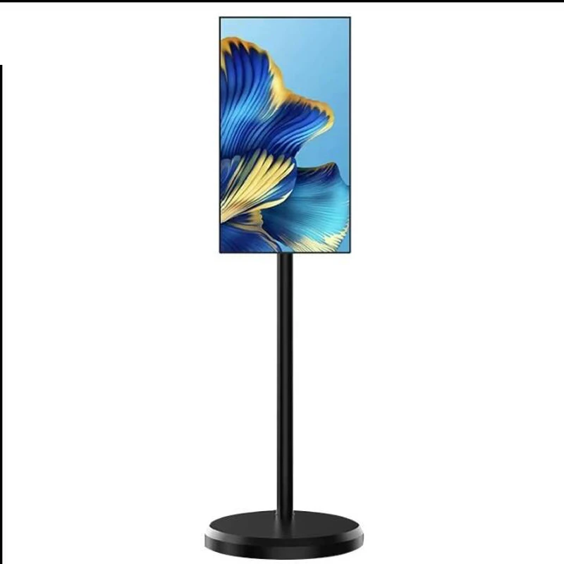 21.5inch Stand by Touch Screen Monitor Removable and Portable TV Rechargeable LCD Smart TV for Live Work and Gaming