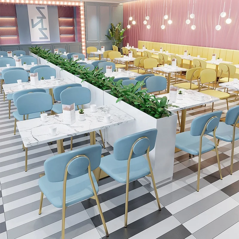 Customizable Modern Luxury Ins Style Restaurant Furniture Liquidation Sale for Hotels Restaurants