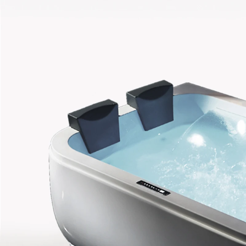 2021 NTH Corner large size skirted luxury whirlpool solid marble bathtub sale