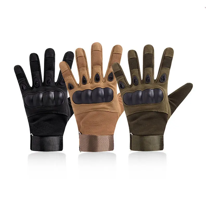 GAF Wholesale High Quality Durable Microfiber Riding Outdoor Full Finger Combat Tactical Gloves