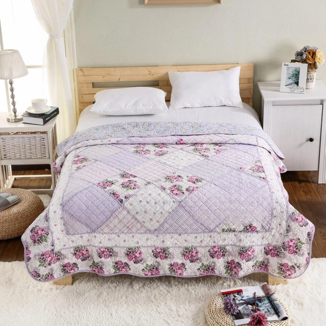 Стеганое одеяло из хлопка 60 Х80 дюймов