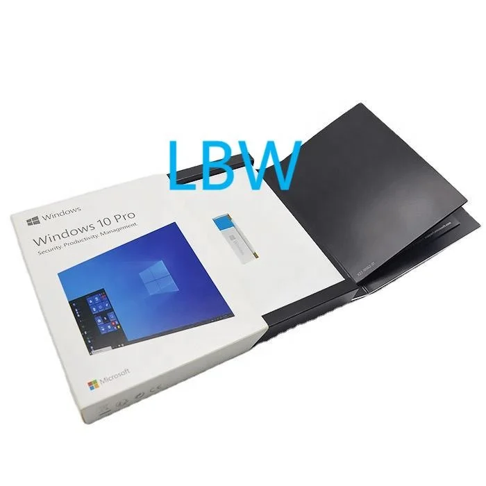 Подлинный горячая Распродажа windows 10 pro usb 100% онлайн активировать ключ дешево продается оптом Розничная Синяя