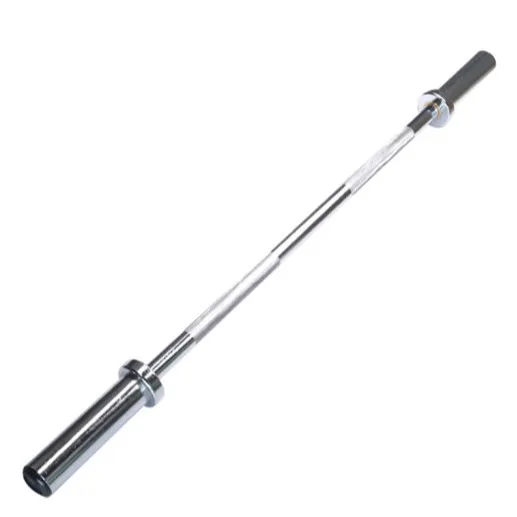 Fitness Equipment Gym Chromed 180cm Powerlifting Weightlifting Straight Bar Bell Barbell Curved Bar 20kg Workout