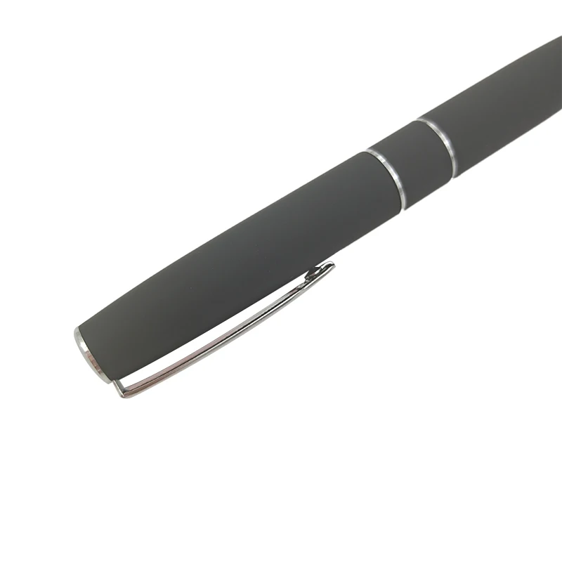 Китайский завод, оптовая продажа, индивидуальная черная Роскошная Шариковая ручка для письма для студентов, 0,5 мм