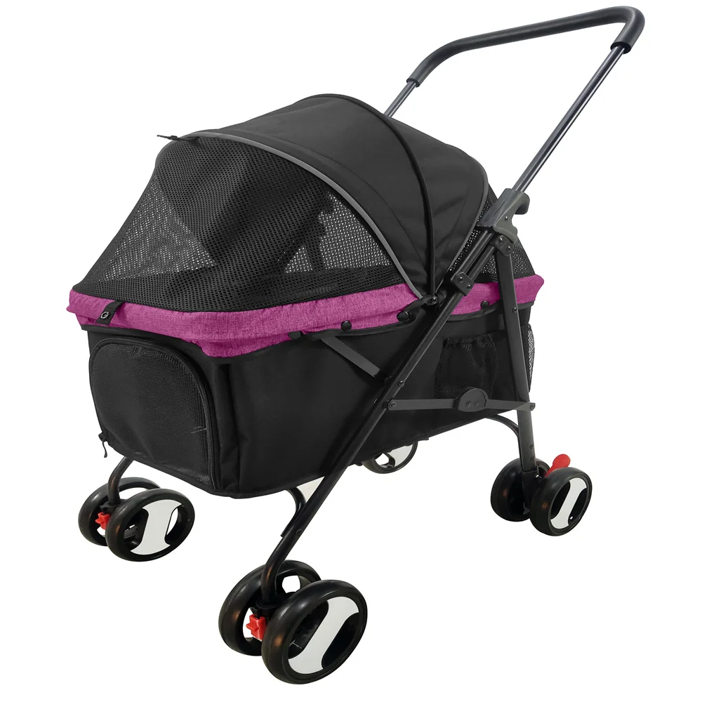 PET STROLLER  2 in 1 Gift White Box China Lighting Packing Pet ROHS Color Feature CFL