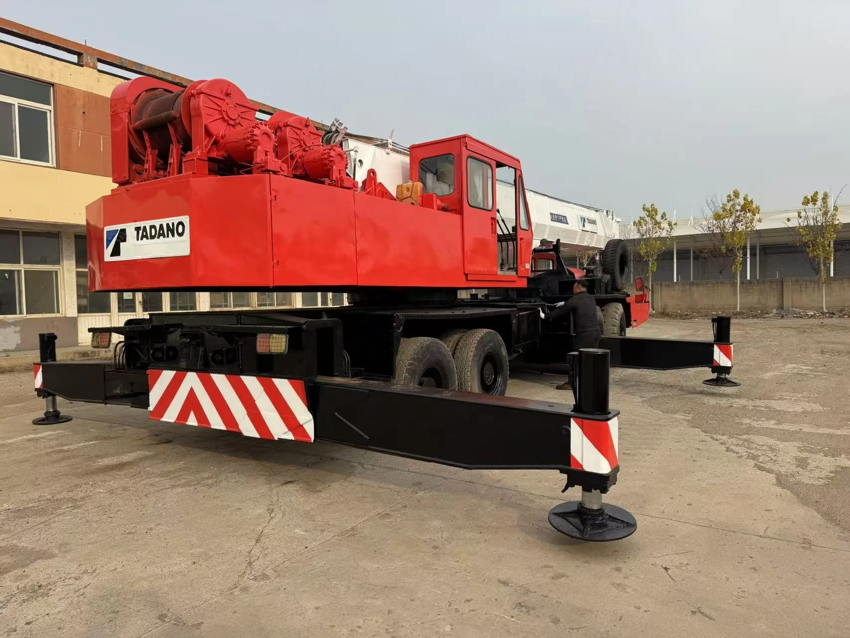 Высококачественный Подержанный Автокран tadano 70ton TG700E мобильный автокран по хорошей