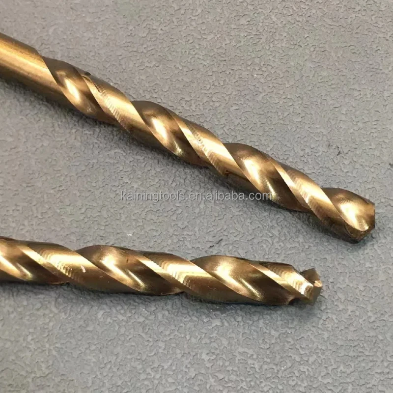 Customized Brand Logo M35 CO5% Hss Cobalt Drill Bit Twist 8mm Drill Bit Set For Stainless Steel And Metal Drilling