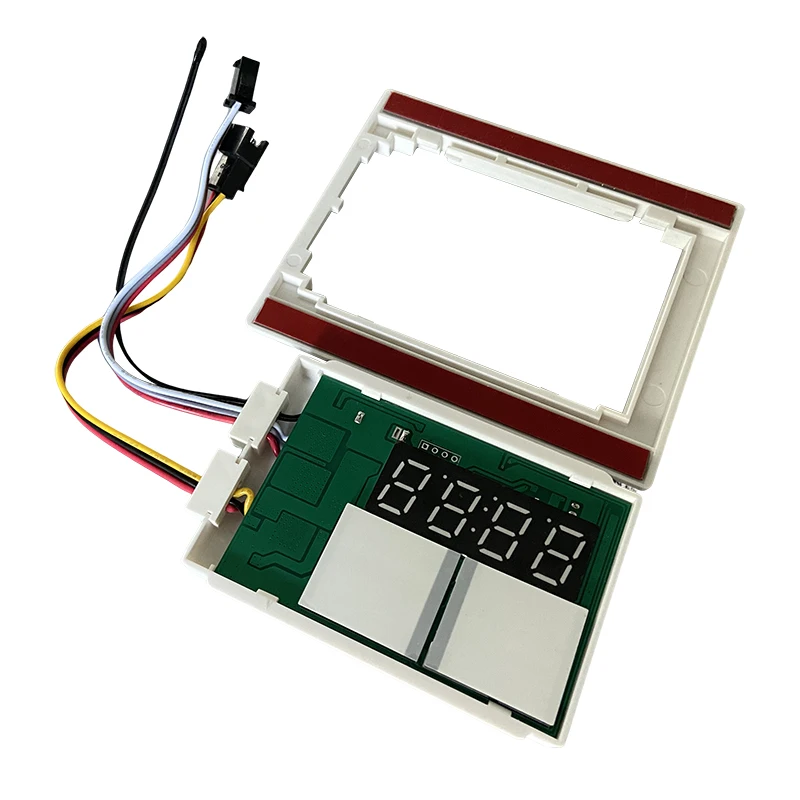 Mirror Touch Control Switch 60w 12v Double-key Touch Switch With Time Temperature Display Touch Switch