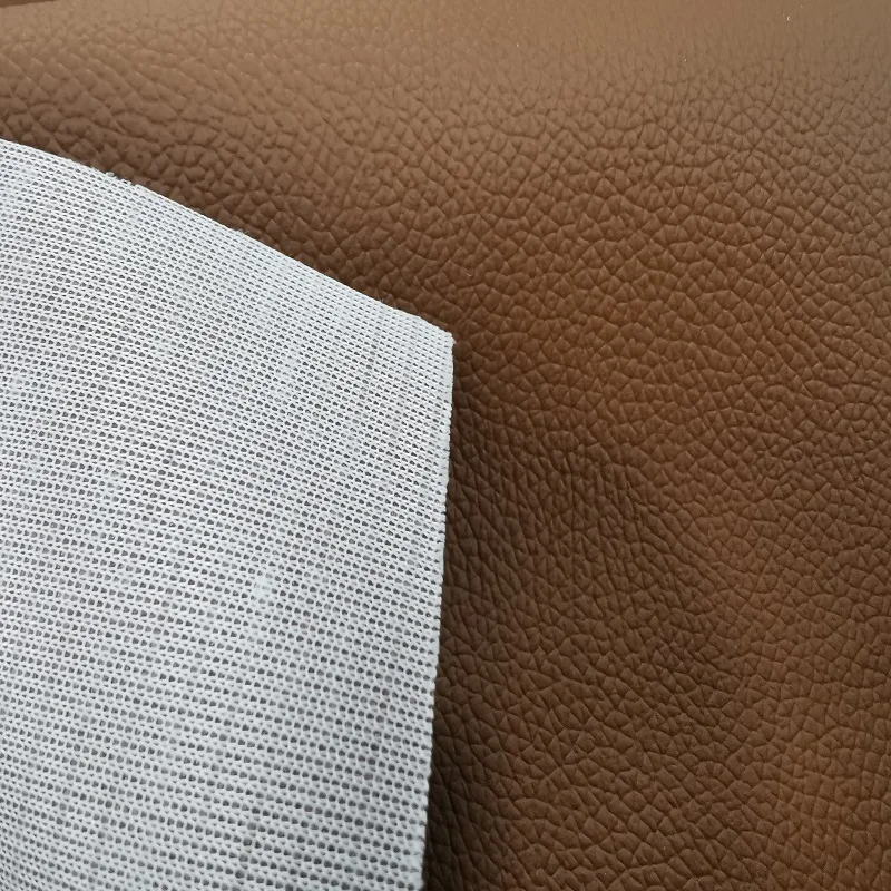 Manufactured anti mildew colorful durable imitation litchi grain sofa pvc artificial for automobile car seat leather textiles