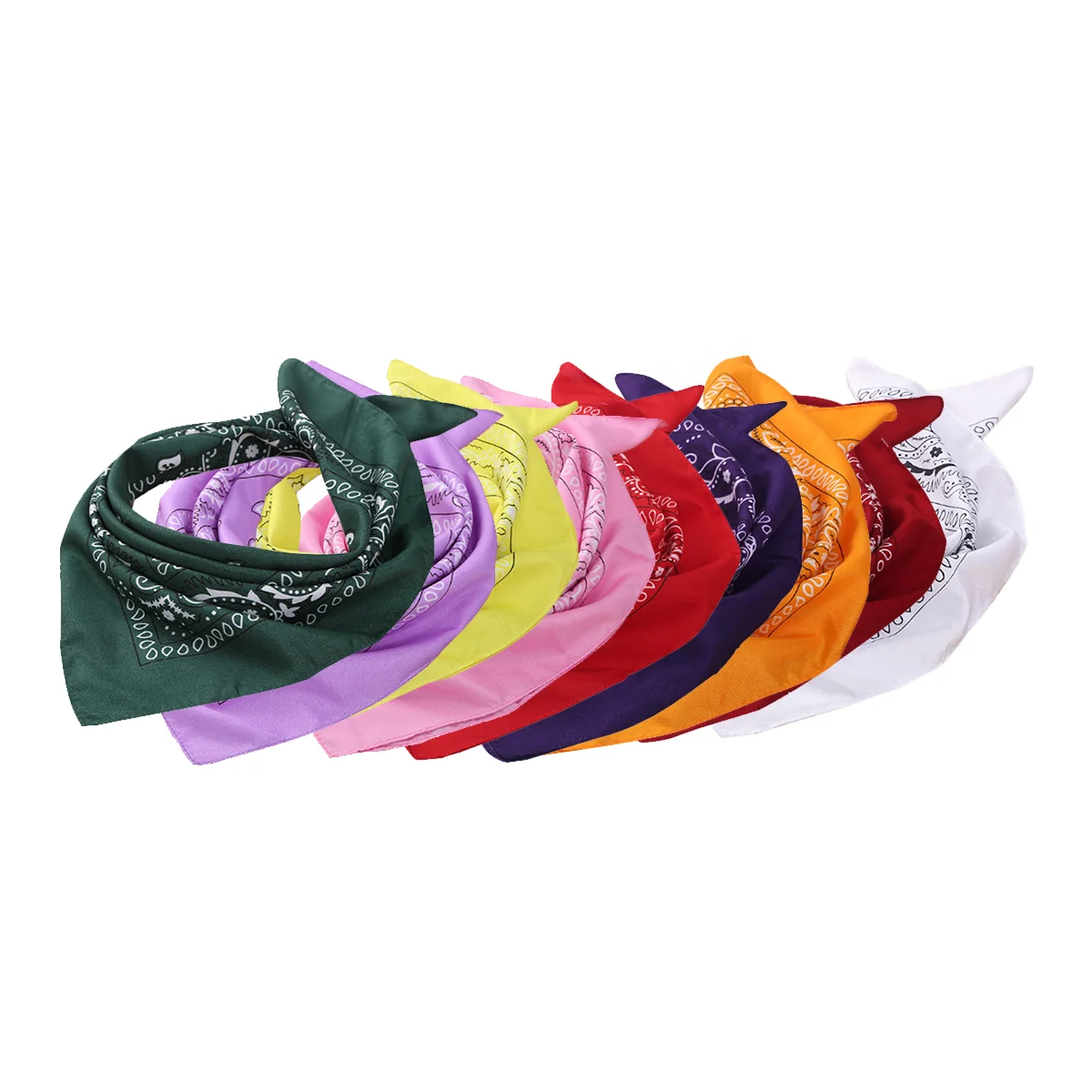 New Design Fashion Pocket Handkerchief Polyester Cotton Men Printed Handkerchief