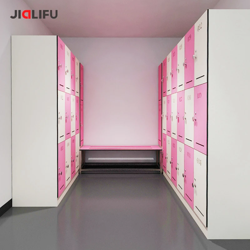 Jialifu Modern Design Phenolic Laminate Digital Locker Room Lockers