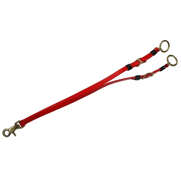 Deluxe 13mm Endurance Running Martingale with brass fittings