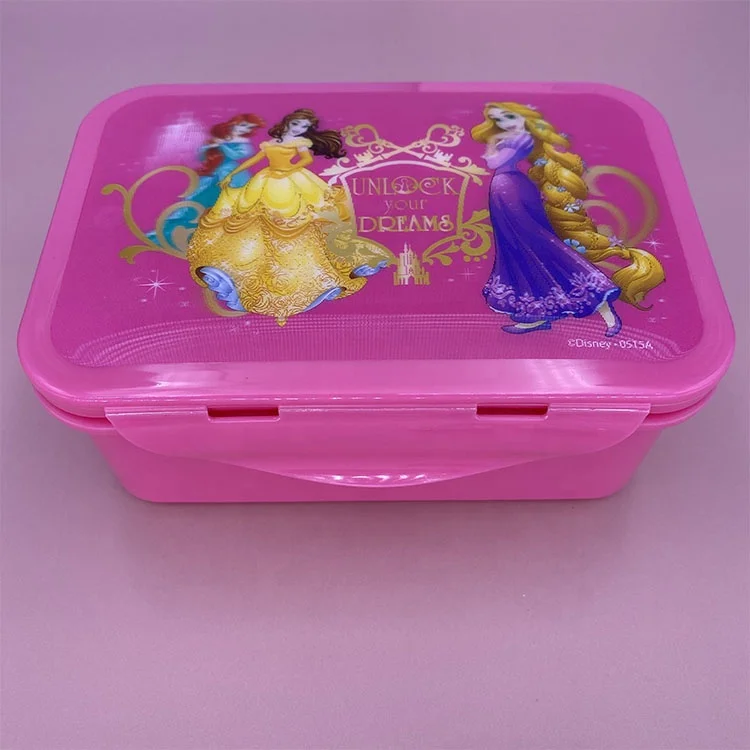 500 мл BPA бесплатно пластиковый Ланч-бокс с IML печать