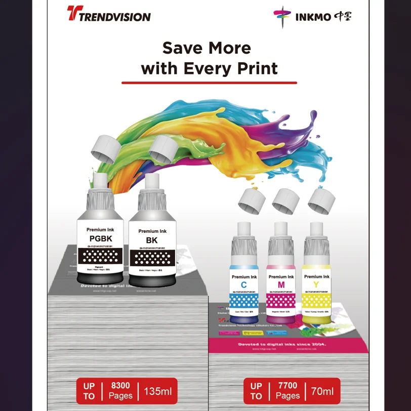 Dye or Pigment ink for Canon  water based pigment ink inkjet ink