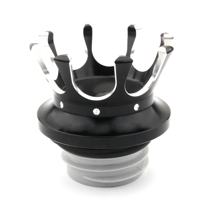 REALZION Motorcycle Parts CNC Aluminum Pop-up Flush Reservoir Oil Cover Vented Fuel GasTank Screw For Triumph 2001-2020