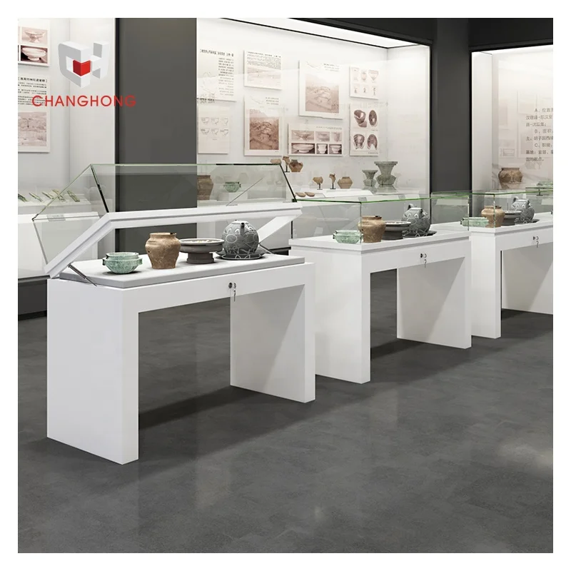 Выставочное оборудование для выставочного музея, выставочный стеклянный выставочный стенд