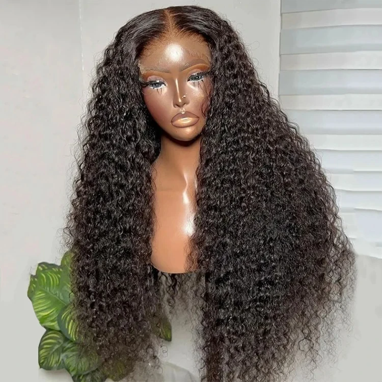 13*4 Lace Front Wigs Hd Human Hair Full Frontal Curly Short Bob Wig 100% Remy for Black Brazilian Women
