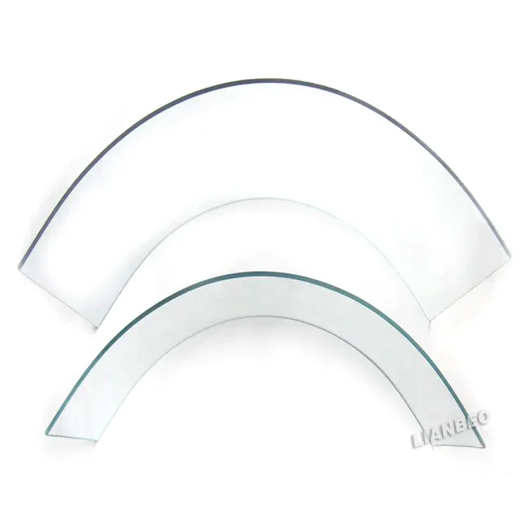 China factory supplier Insulated Tempered Low e Glass Unit Building Curved Double Glazed Glass Panel Price