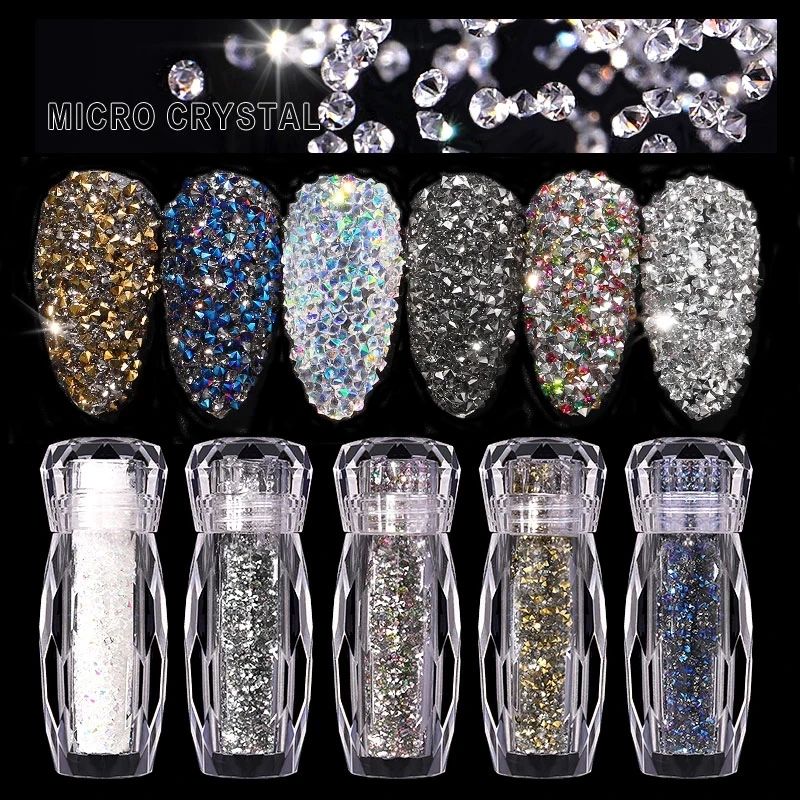 High Quality Good Price Caviar Crystal Nail Rhinestones Nail Art Decorations Pixie