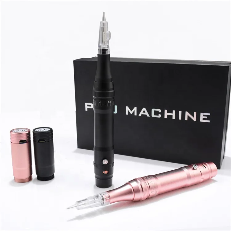 Korea Professional Wireless Tattoo Semi Permanent Makeup Make Up Eyebrow Pen Machines mts pmu for Microblading 1p 3p Needles