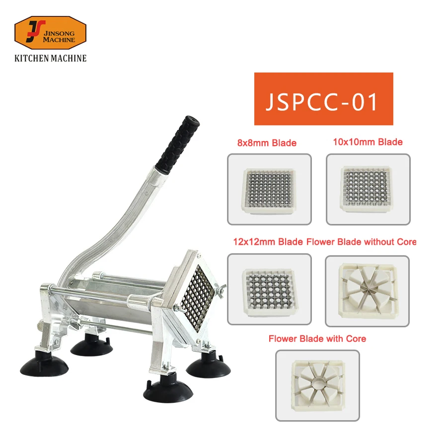 Manual Potato Slicer French Fries Chip Cutter Potato Chipper