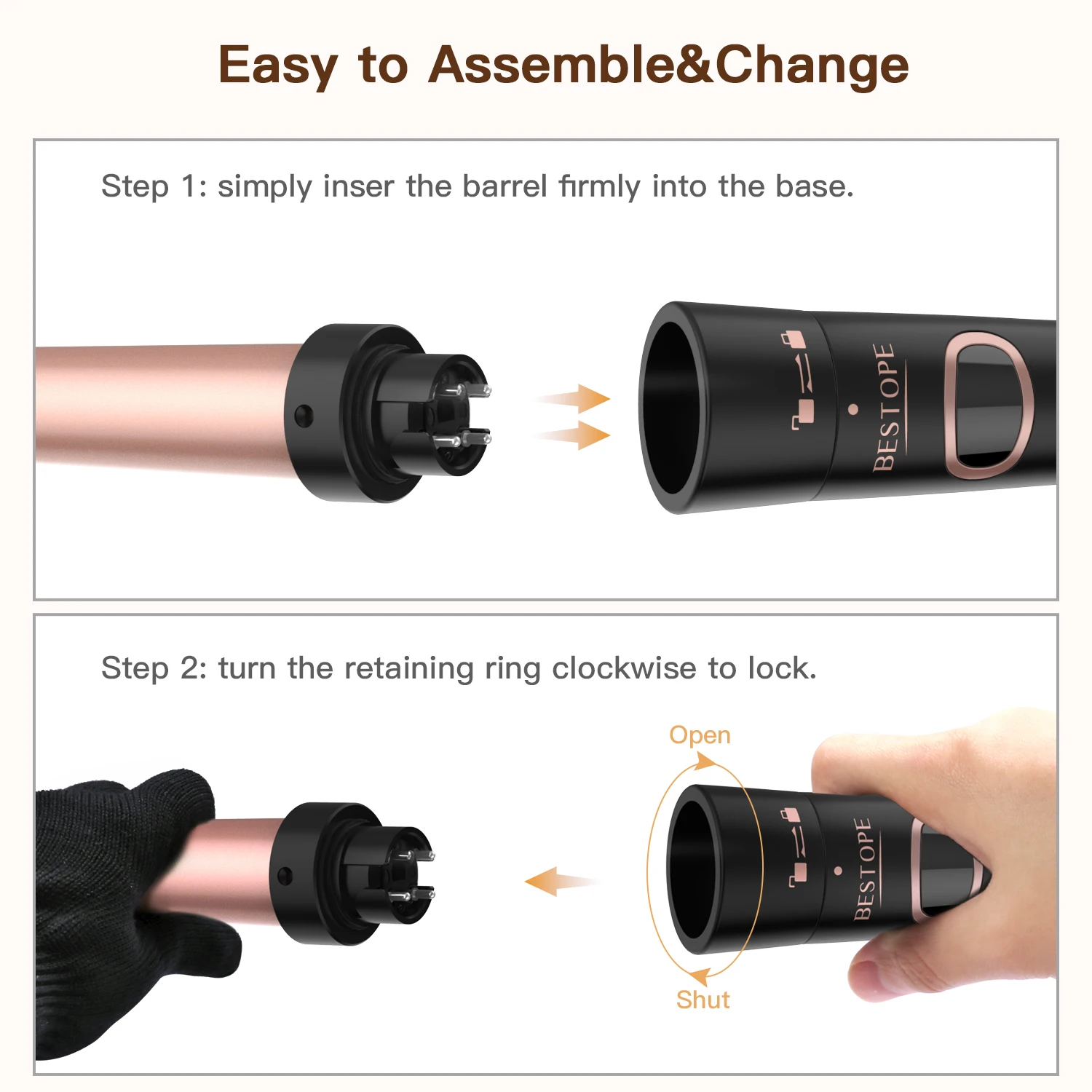 Upgraded Removable Power Cord titanium curling flat irons custom logo hair straightener and instant curls curling iron in one