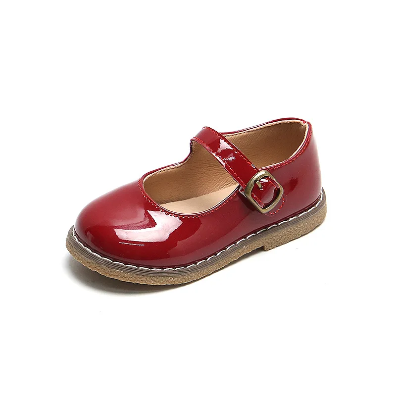 Flat kids shoes girls mary jane shoes toddler girls fashion school shoes