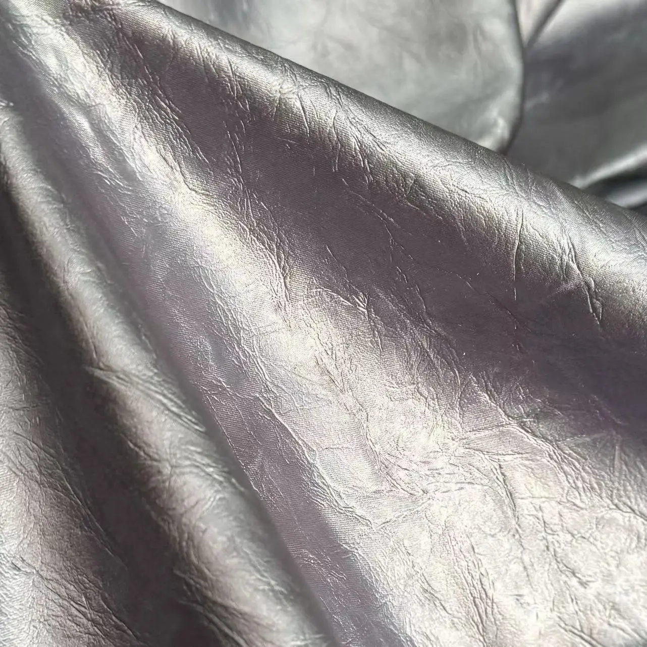 hot sale customized color stock woven crepe recycle polyester dress fabric material