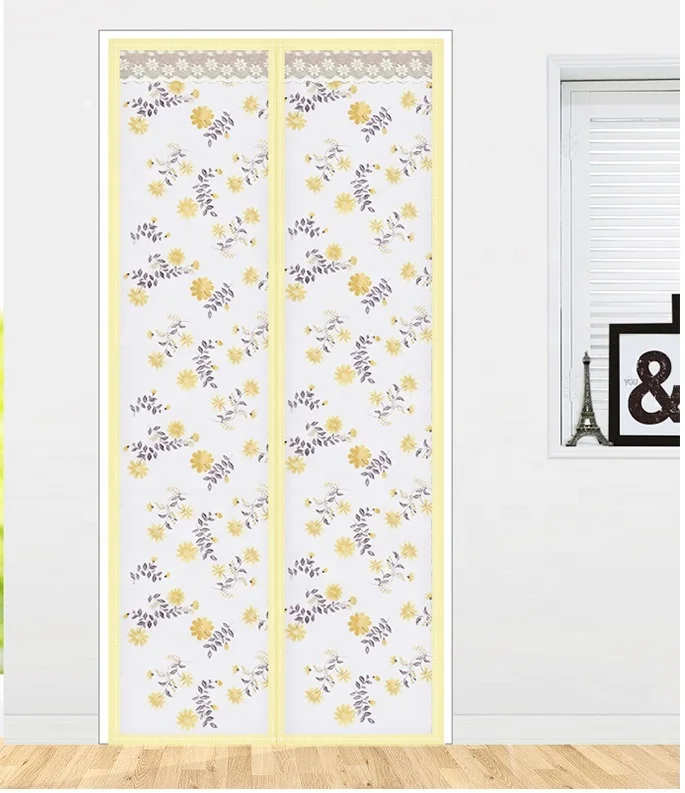 
Thermal insulated magnetic door curtain for air conditioner room, EVA Screen door 