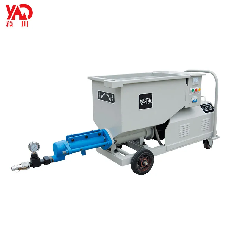 wall cement plaster spraying machine price mortar cement wet concrete mortar and plaster sprayer