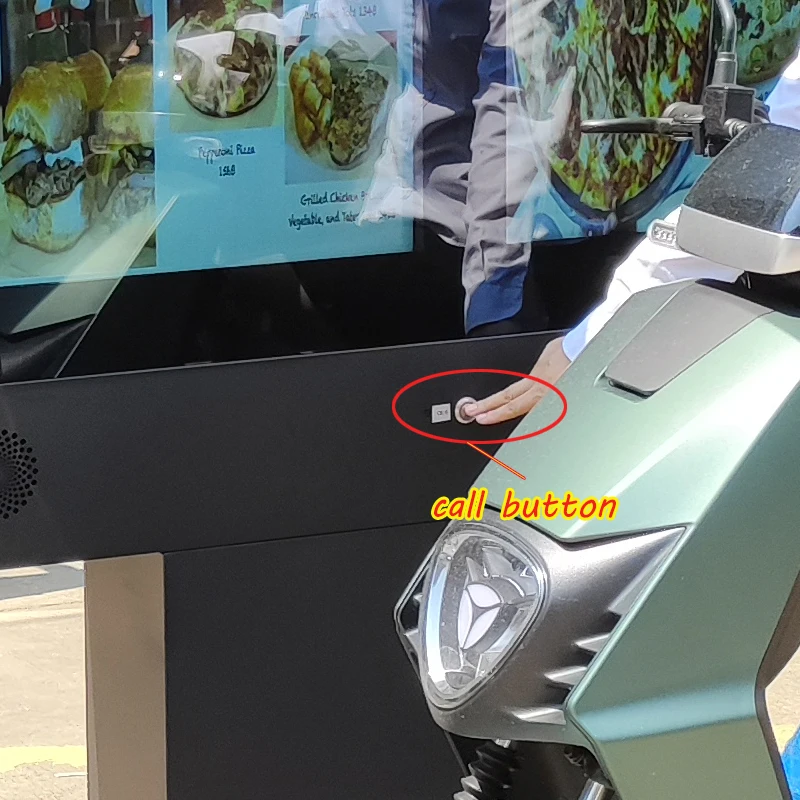 fast food restaurants service self terminal machine ordering payment kiosks cash bill  Vending Machine outdoor ordering kiosk