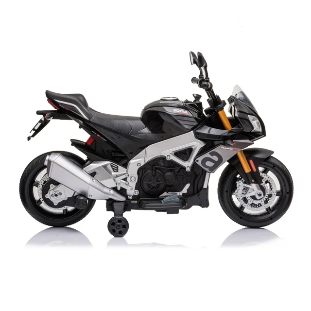 Licensed Aprilia Children Electric Motorcycle 12v Electric Ride On Toy For Kids 3-8 Years Old
