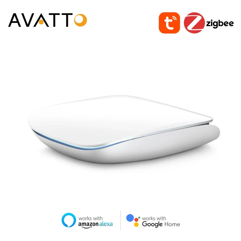 AVATTO Tuya Zigbee 3.0 Gateway Hub Smart Home Bridge Wireless Remote Voice Control