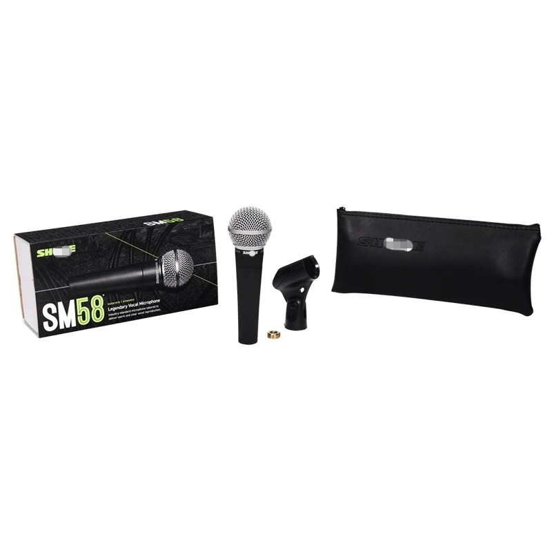  2020 Новый профессиональный микрофон shure SM58 для записи высококачественный металлический