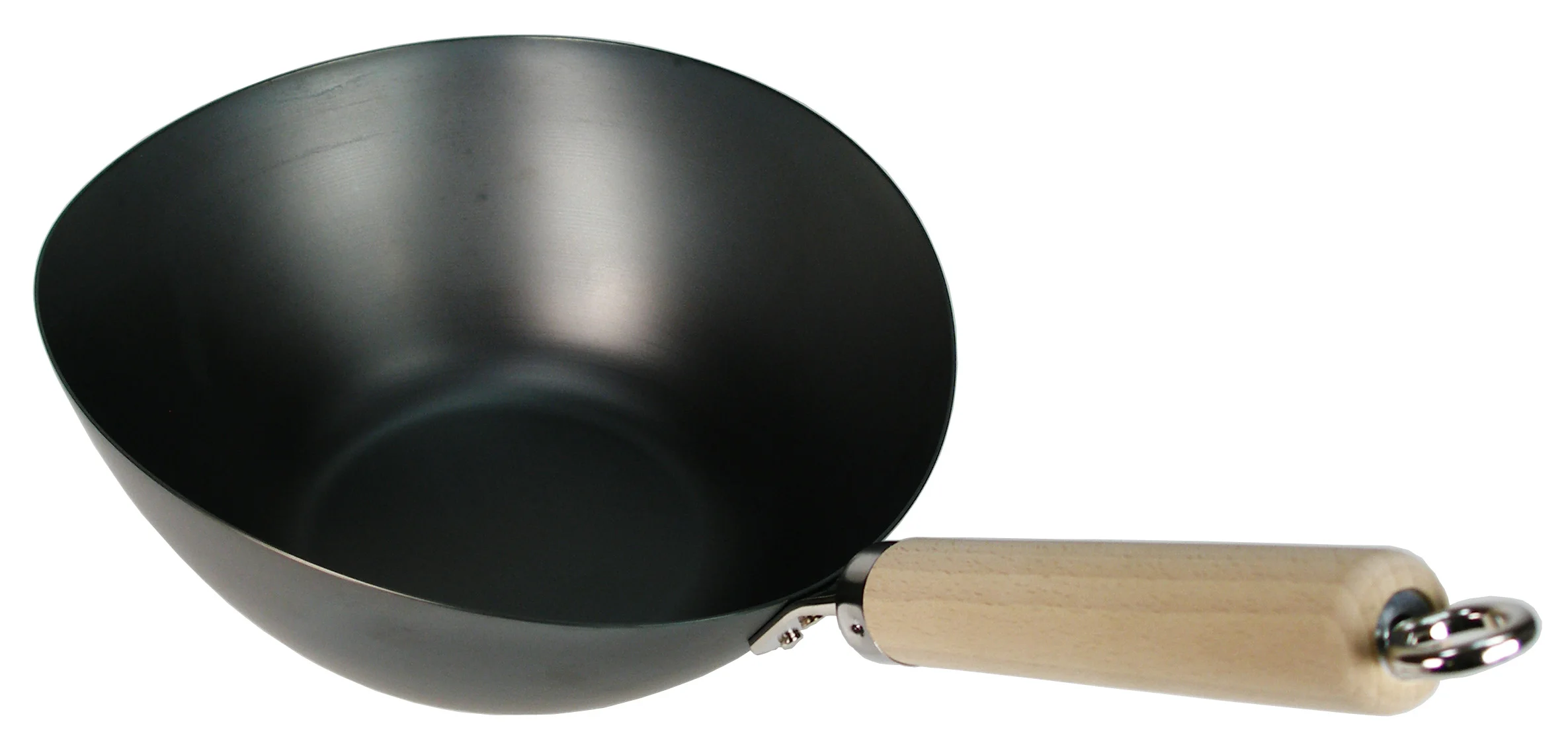 Japanese Large Restaurant Non-Stick Iron Wok Pan Gas Grill Induction Bottom for All Stoves for Frying