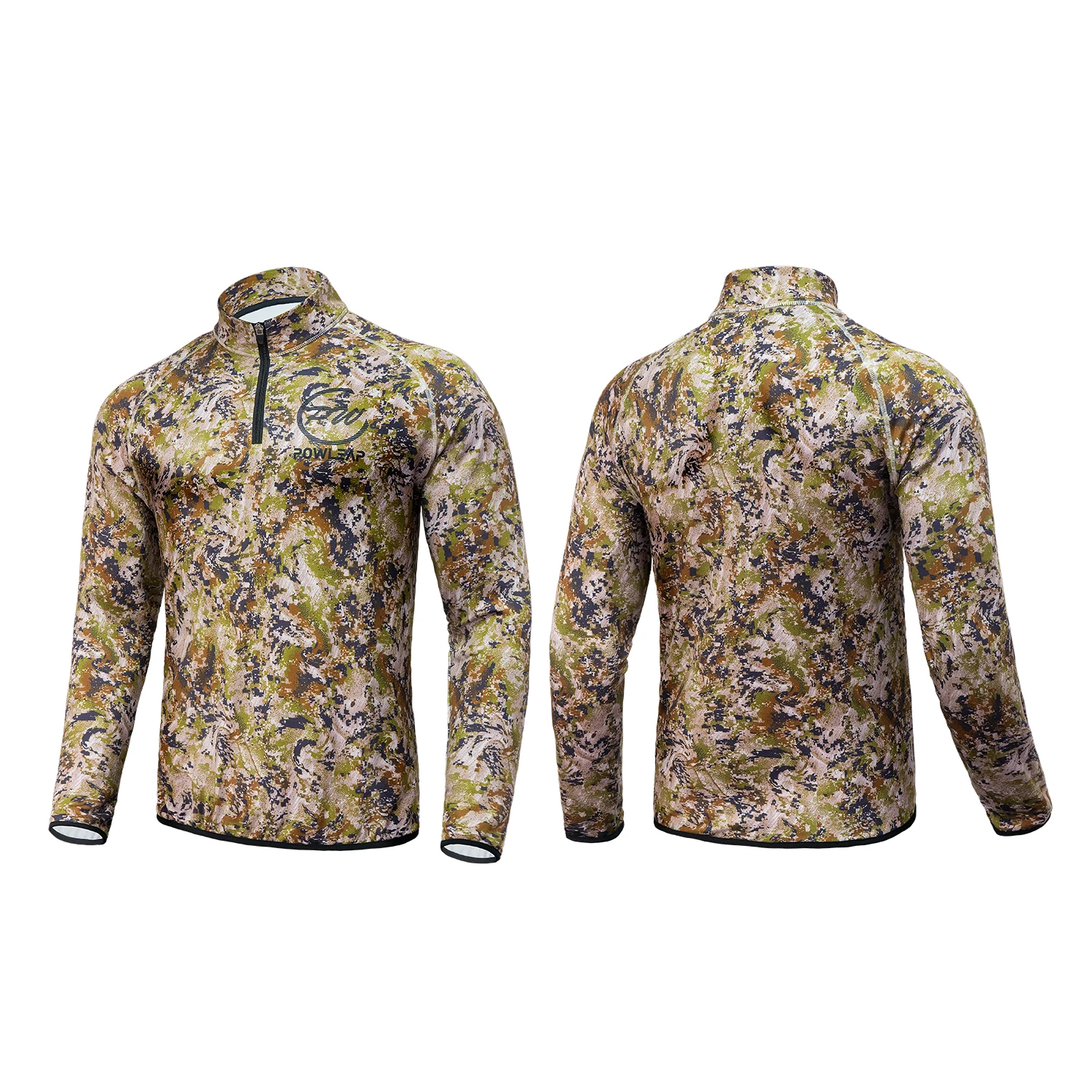 Excellent Comfort Airsoft Camo Clothing Long Sleeve Top Lightweight Clothes Performance Tee Shirts for Hunting