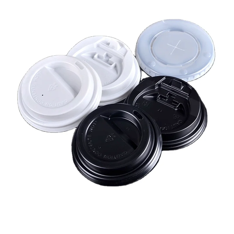 90mm black & white lock lids PS PP PLA manufacture cheap price